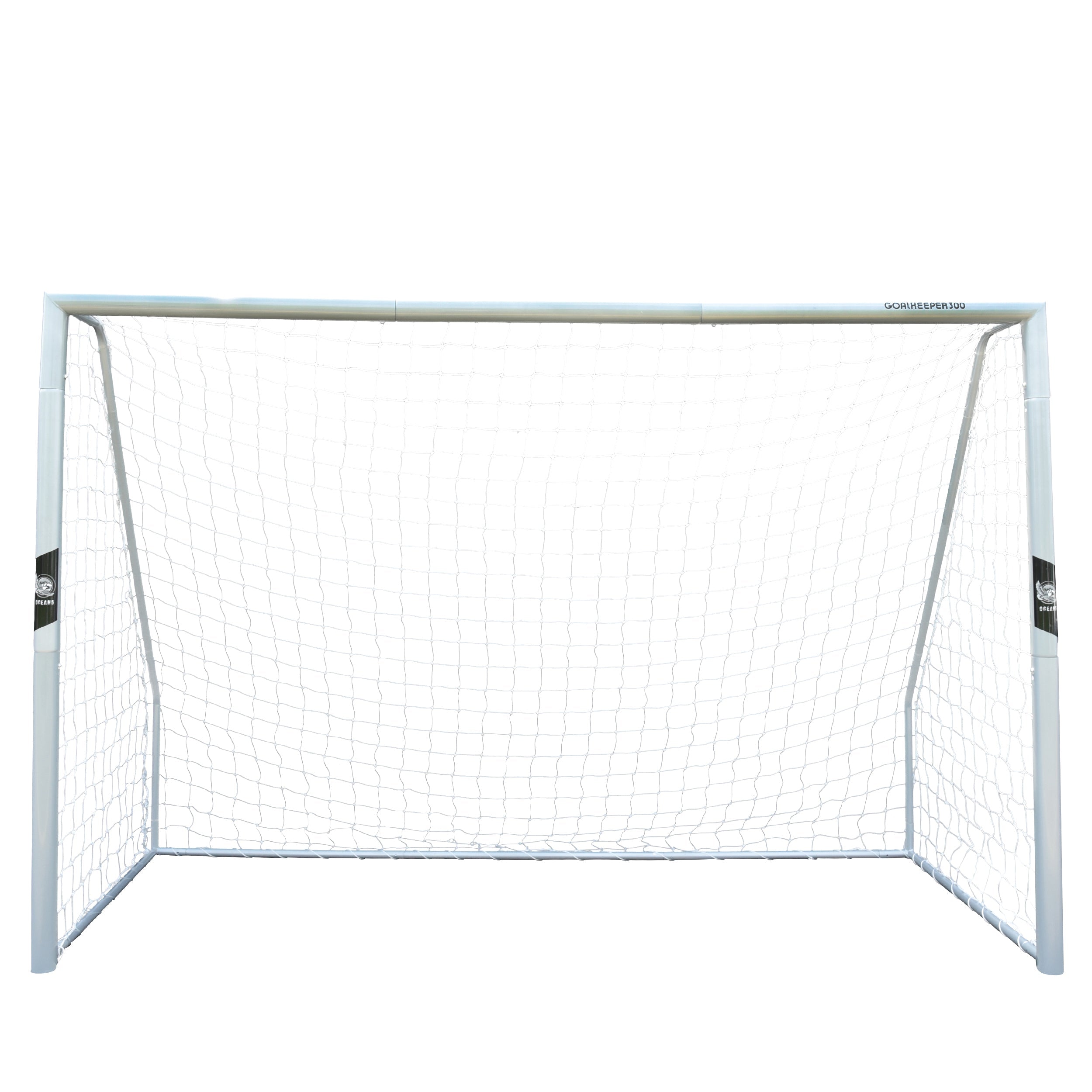 Apollo Funsport PL - Bramka stalowa dla bramkarzy -XXL metalowa bramka do piłki nożnej - 300 cm