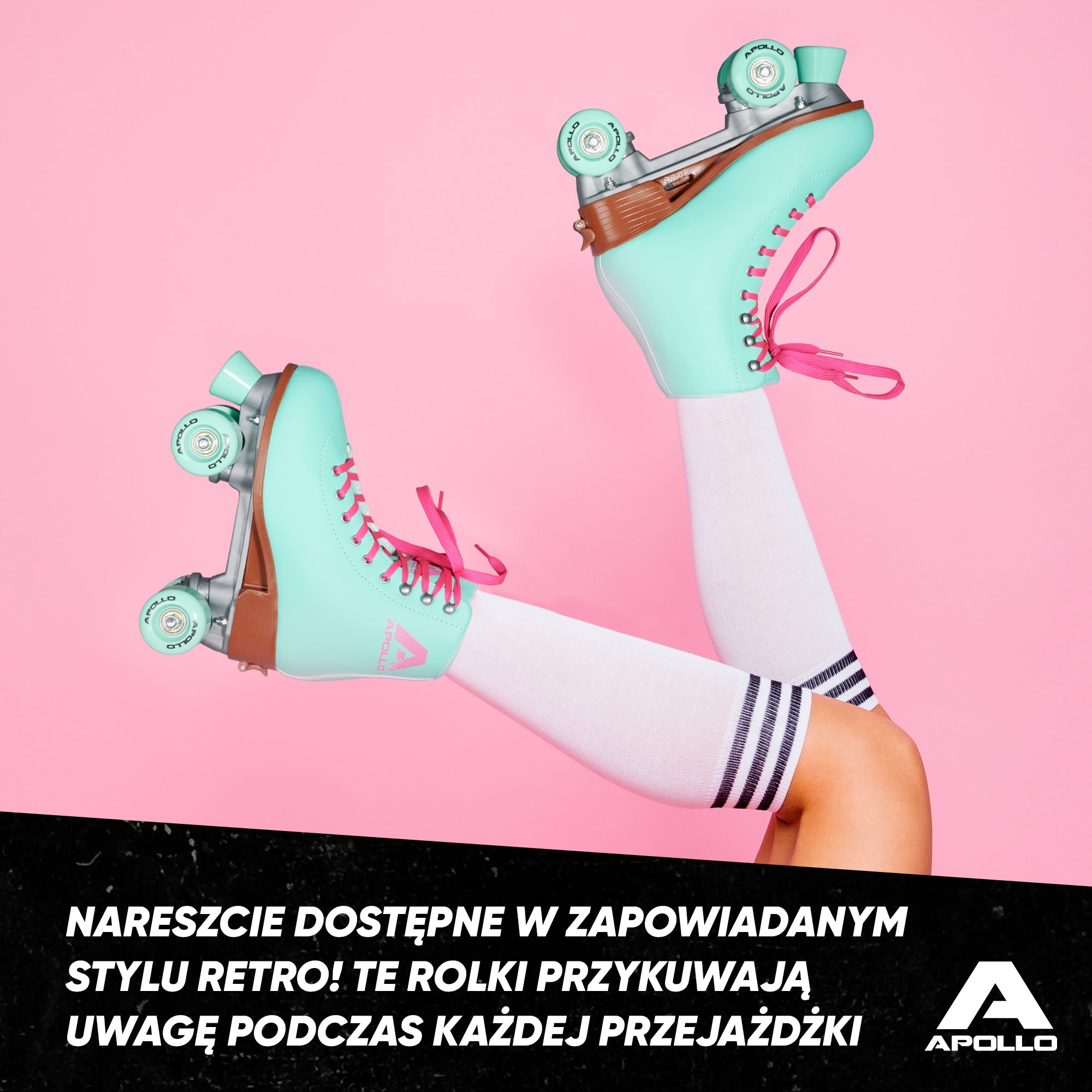 Apollo - Classic Roller wrotki dla dzieci i dorosłych - Lagoon - L (39-42)