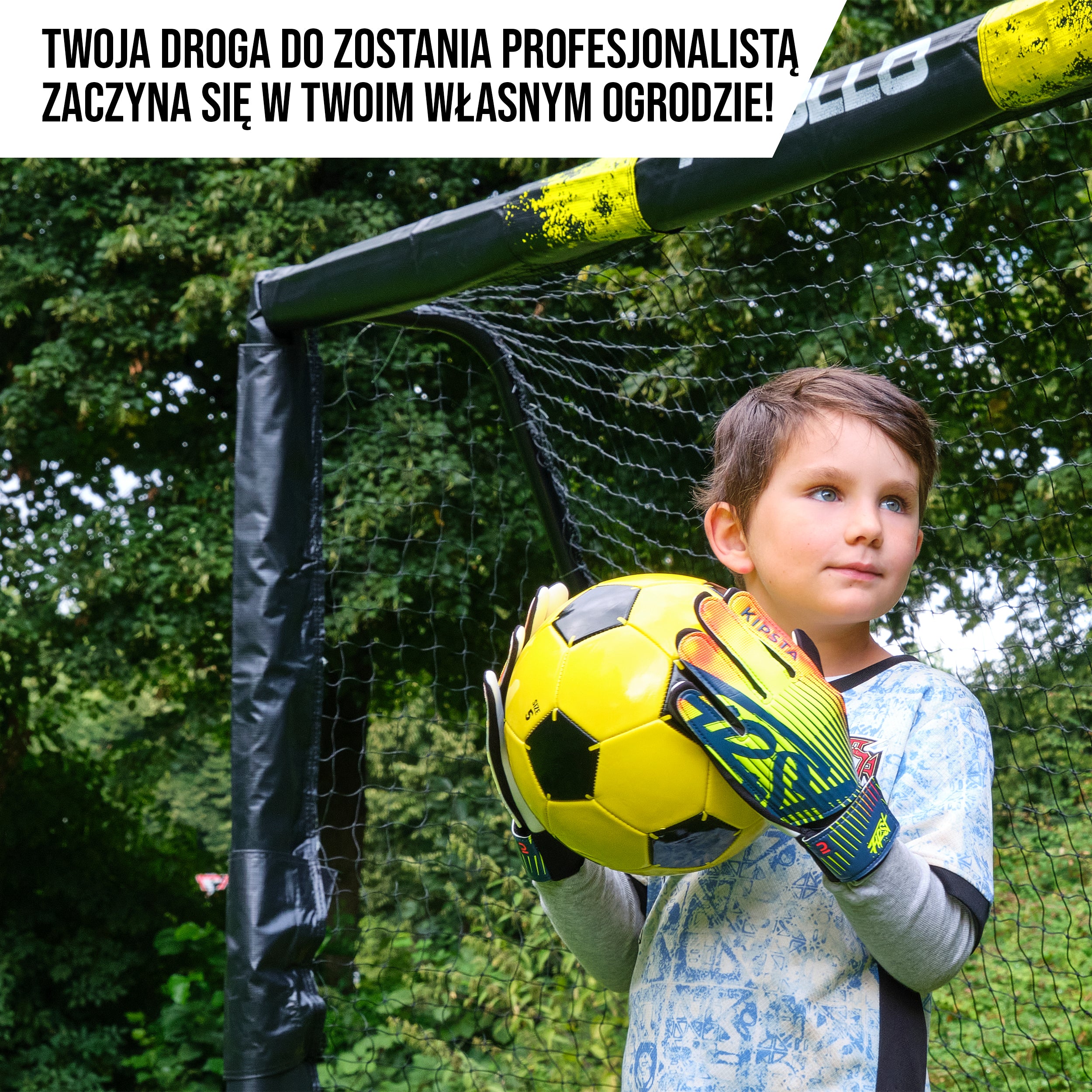 Apollo - Bramka do piłki nożnej Apollo - Goal Master - 180 cm