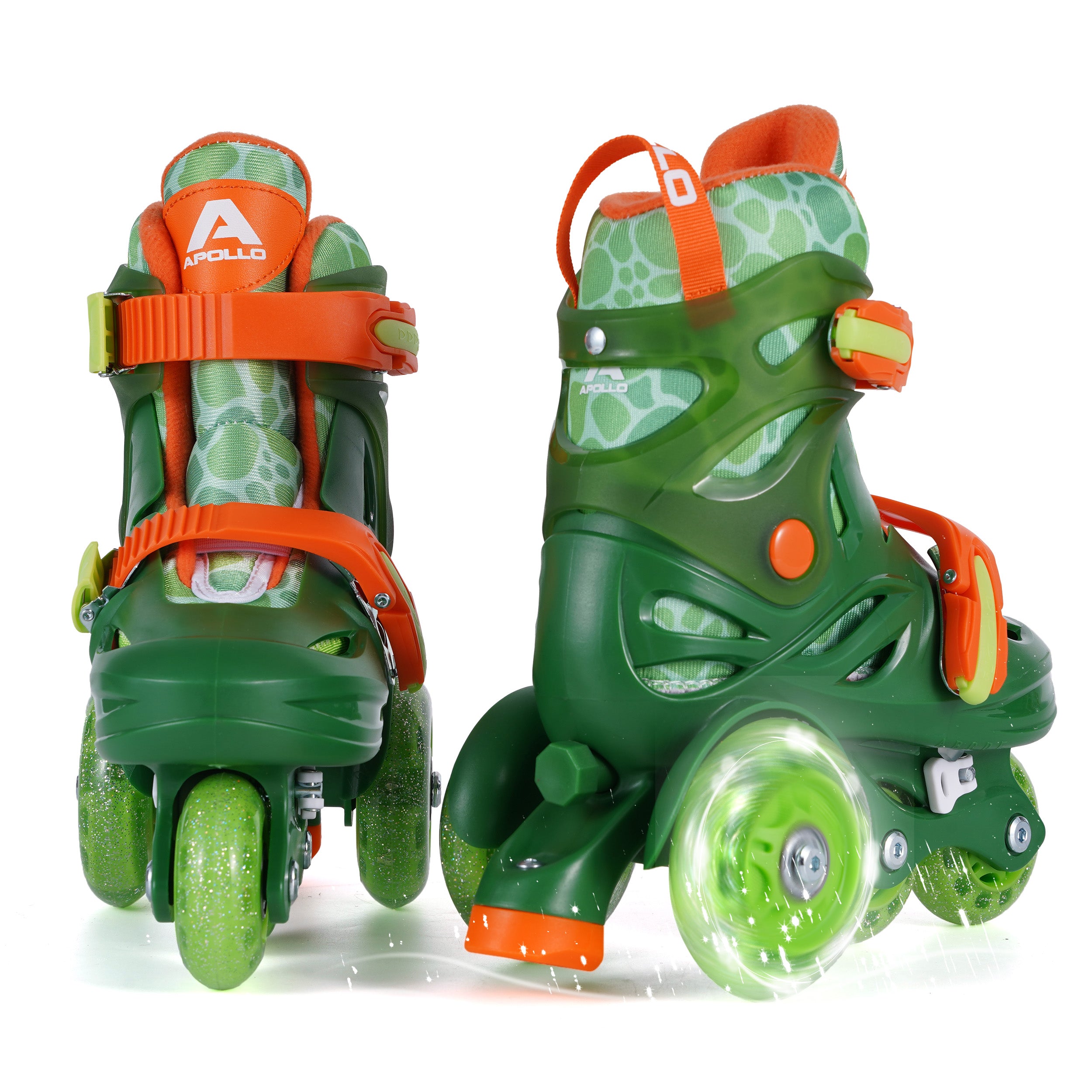 Apollo Kids My 1st Skates regulowane wrotki dla dzieci, rozmiar 26-30 Zielony
