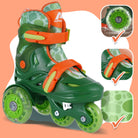 Apollo Kids My 1st Skates regulowane wrotki dla dzieci, rozmiar 26-30 Zielony