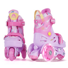 Apollo Kids My 1st Skates regulowane wrotki dla dzieci, rozmiar 26-30 Różowy