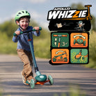 Apollo Funsport PL - Hulajnoga dziecięca Apollo Whizzie LED, składana hulajnoga dziecięca, trójkołowy skuter z regulacją wysokości dla dzieci w wieku od 3 lat, efekt LED w kołach, kierownicy i platformie - Kroko