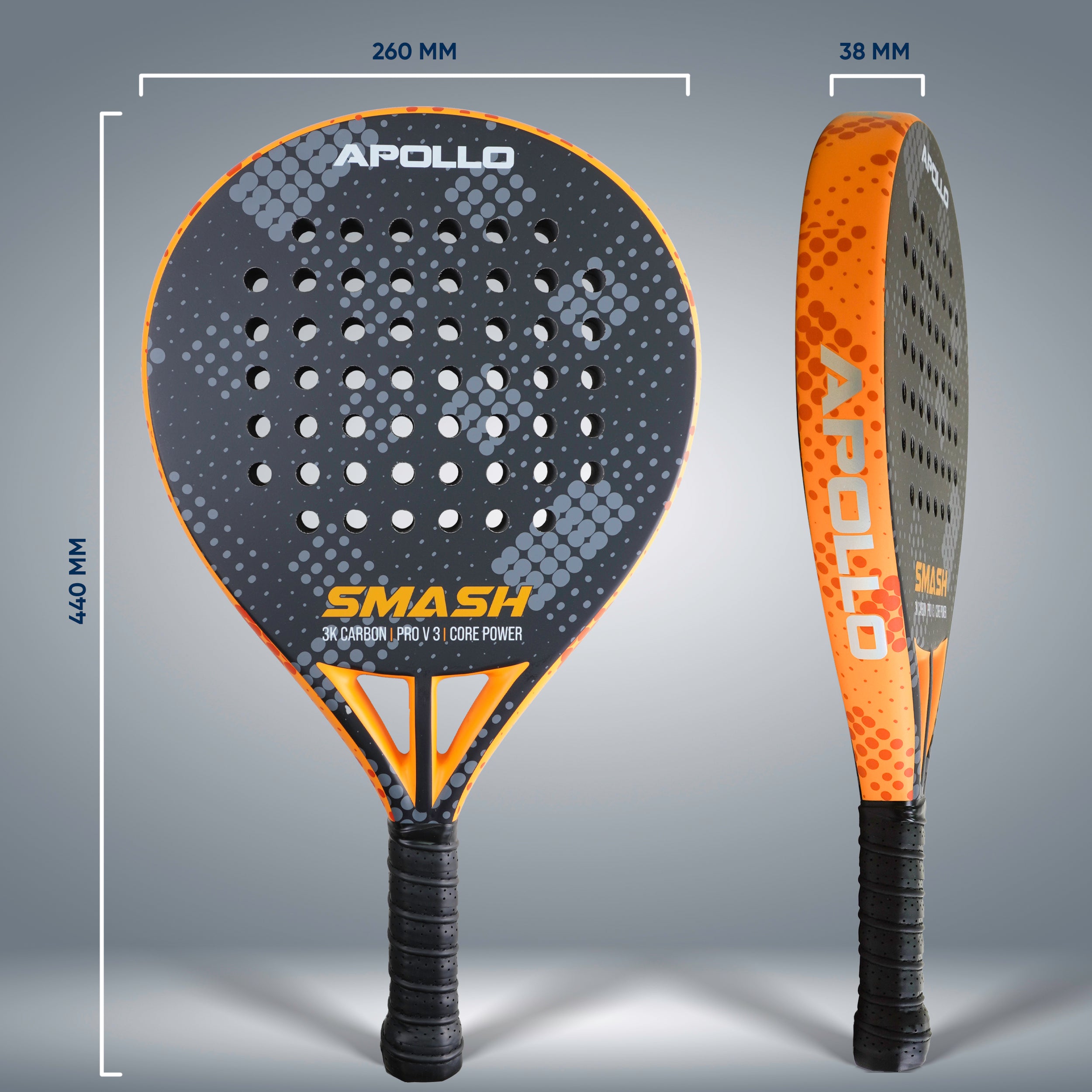Apollo Funsport PL - Rakieta do padla Apollo 3K Smash - Orange