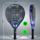 Apollo Funsport PL - Rakieta do padla Apollo 3K Smash - Silver Blue