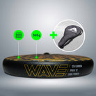 Apollo Funsport PL - Rakieta do padla Apollo 12K Wave - Orange Yellow