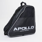 Apollo Funsport PL - Praktyczna torba na łyżwy i rolki, elegancka torba transportowa na skates & rolki wraz z akcesoriami - Czarny