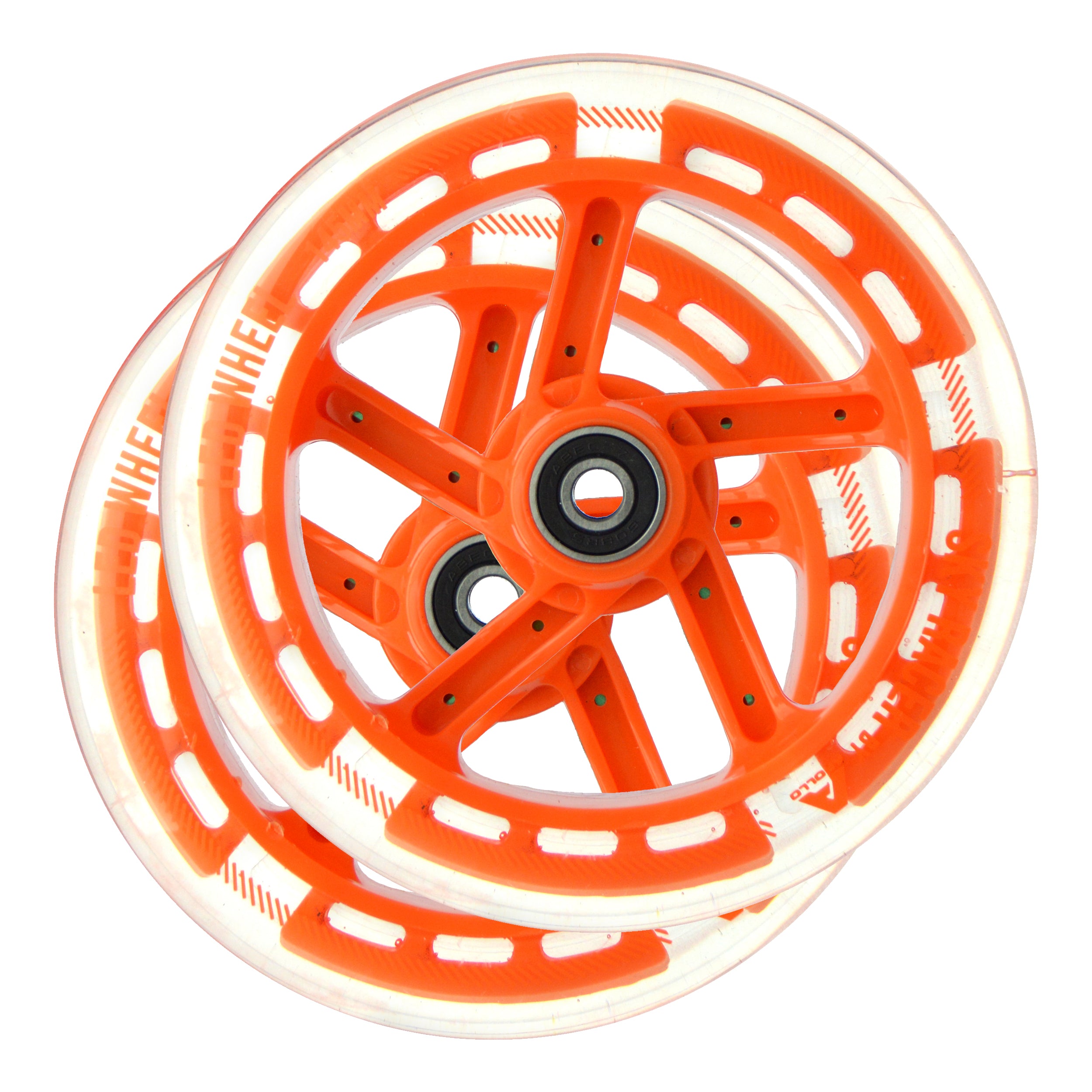 Apollo - Zestaw zapasowych kół do Skyracer - 145 mm - Pomarańczowy
